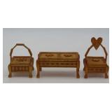 Miniature Matchstick Tramp Art