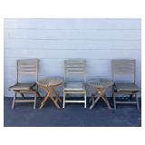 Gotic Teak Steamer Lounge Chair