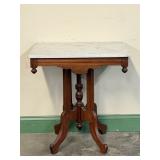 Marble Top Parlor Table