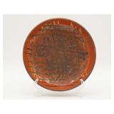 Slip Decorated Earthenware Dish