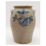 Attributed Enoch Burnett Stoneware Jar