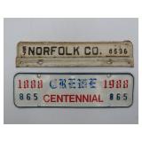 Virginia License Plate Toppers