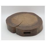 Round Wooden Chopping Block