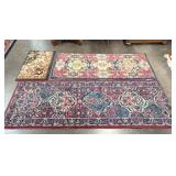 Nourison Runner And Two Assorted Rugs