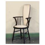 High Back Upholstered Armchair