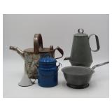 Tinware And Enamelware Kitchenwares