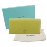 Tiffany & Co. Logo Continental Leather Wallet