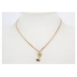 Givenchy Music Note Necklace