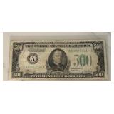 1934 $500 Federal Reserve Bank Note