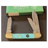 Hen & Rooster Michael Prater Gunboat Canoe Knife