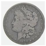 1878 7TF Morgan Silver Dollar
