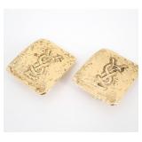 Yves Saint Laurent Clip-on Earrings
