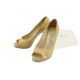 Jimmy Choo Enamel Heel Pumps Size 35 1/2