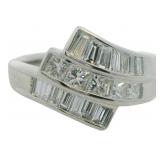 Platinum 1.50 ct Natural VS Brilliant Diamond Ring