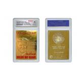 Donald Trump President Gold Card