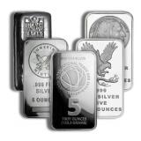 5 oz .999 Silver Bar - Brand Varies
