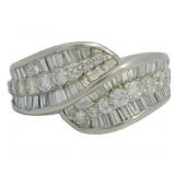 Platinum 1.29 ct Natural VS Diamond Ring