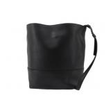 Bottega Veneta Black Leather Bucket Bag