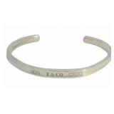 Tiffany & Co. Narrow 1837 Cuff Bracelet