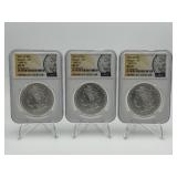 2023 Fiji Morgan MS70 Carson City Dollar Set