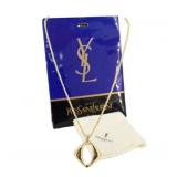 Yves Saint Laurent Rhinestone Necklace
