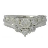 Platinum 1.02 ct Natural Diamond Ring