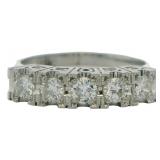 Platinum 1/2 ct Natural VS Brilliant Diamond Ring