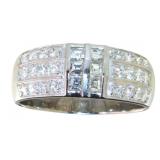 Platinum 1.00 ct Natural VS Diamond Ring