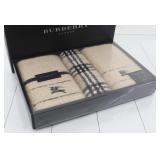 Burberry Unused Set of Towels