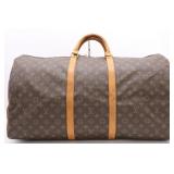 Louis Vuitton Monogram Keepall 60 Boston Bag