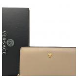 Versace Medusa Leather Zippy Wallet