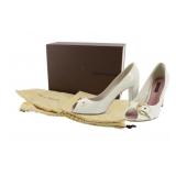 Louis Vuitton Pump Block Heels Size 35 1/2