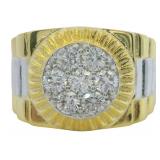 Men's 1.00 ct VS Rolex Style Diamond Ring
