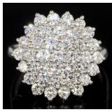 Platinum Brilliant 2.00 ct Natural VS Diamond Ring