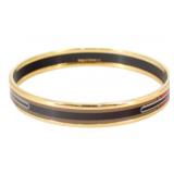 Hermes Enamel Bangle Bracelet