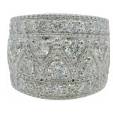 Brilliant 2.62 ct Diamond Designer Ring