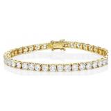 Brilliant 7.00 ct VS Lab Diamond Tennis Bracelet