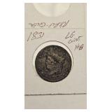 1831-P Large Penny