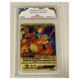 Pokï¿½mon Gold Custom Charizard Card