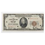 1929 $20 National Currency Federal Reserve Note