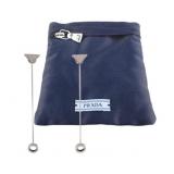 Prada Triangle Plate Pendant Earrings