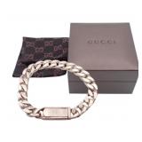Gucci Logo Plate Bracelet