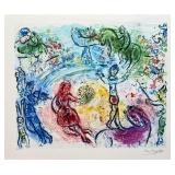 Chagall LE CIRQUE Signed LTD EDT Lithograph