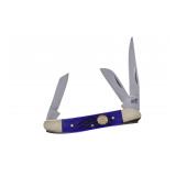 Frost Blue Pick Bone Range Rider Knife