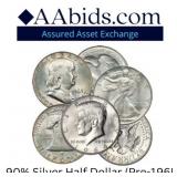 90% Silver Half Dollar (Pre-1965)