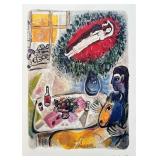 Marc Chagall REVERIE Signed LTD EDT Lithograph