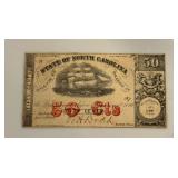 50 Cent North Carolina Bank Note