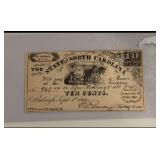 10 Cent State of North Carolina Bank Note