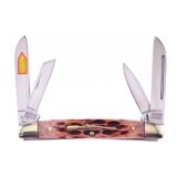 Sharps Cutlery Brown Jig Bone Congress Knife