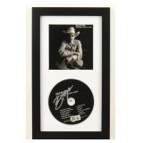 Autographed Zach Top Framed CD Display
